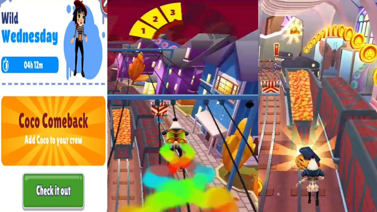 Subway Surfers Cambridge Wild Wednesday Coco Comeback Gameplay World Tour 2020.