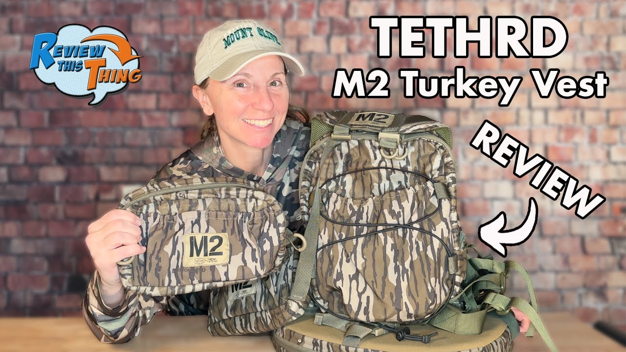 Tethrd M2 Hunting Vest Complete Review - The Best Turkey Vest?