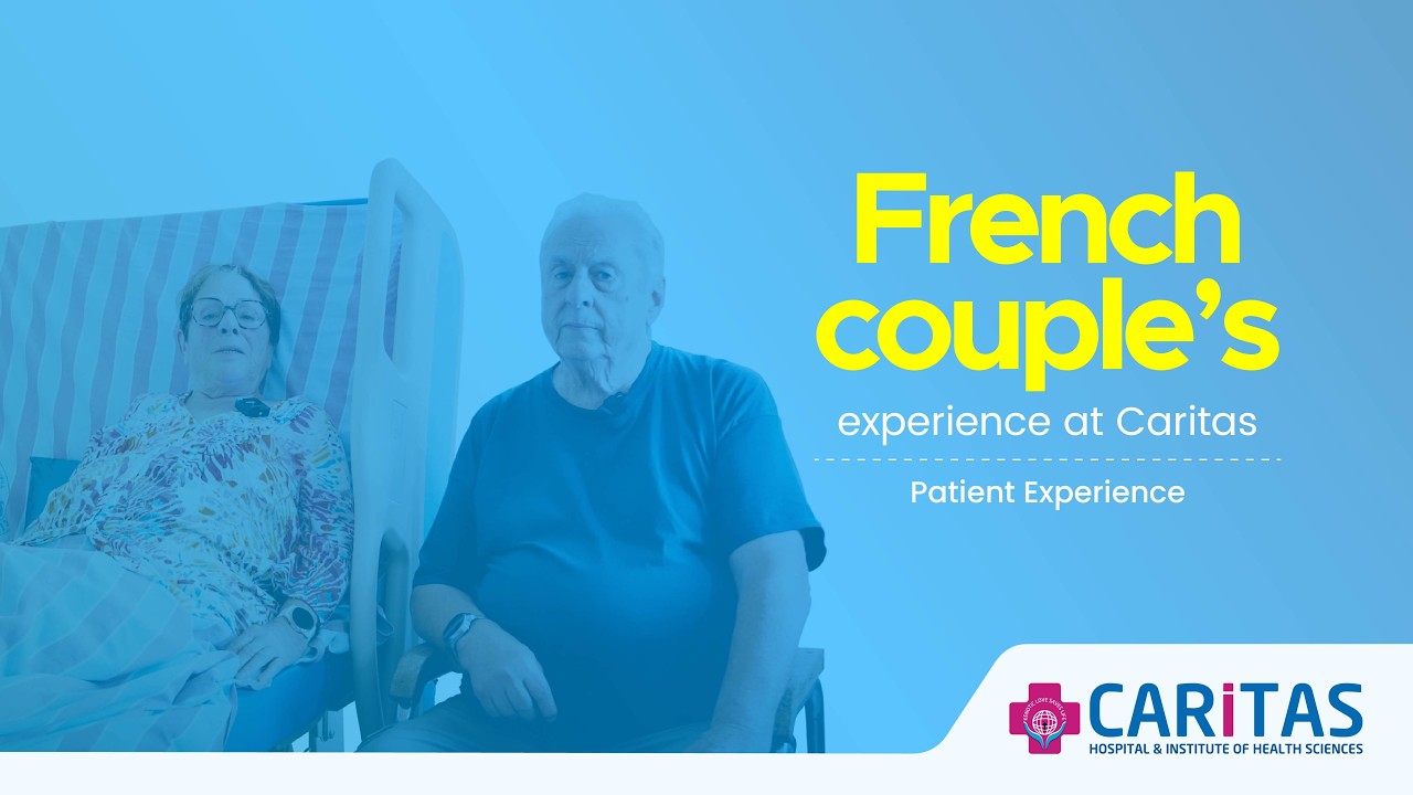 French couple&rsquo;s experience at Caritas #patienttestimonial #patientexperience