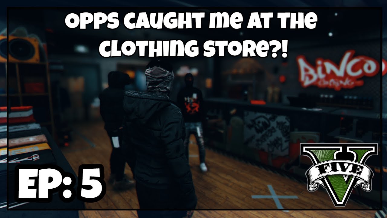 Episode 5: Opps Caught Me Lacking At The Clothing Store?! | GTA RP | Grizzley World Whitelist