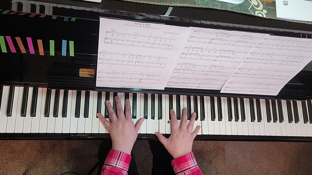 MAYBE (Piano Accompaniment from Annie)