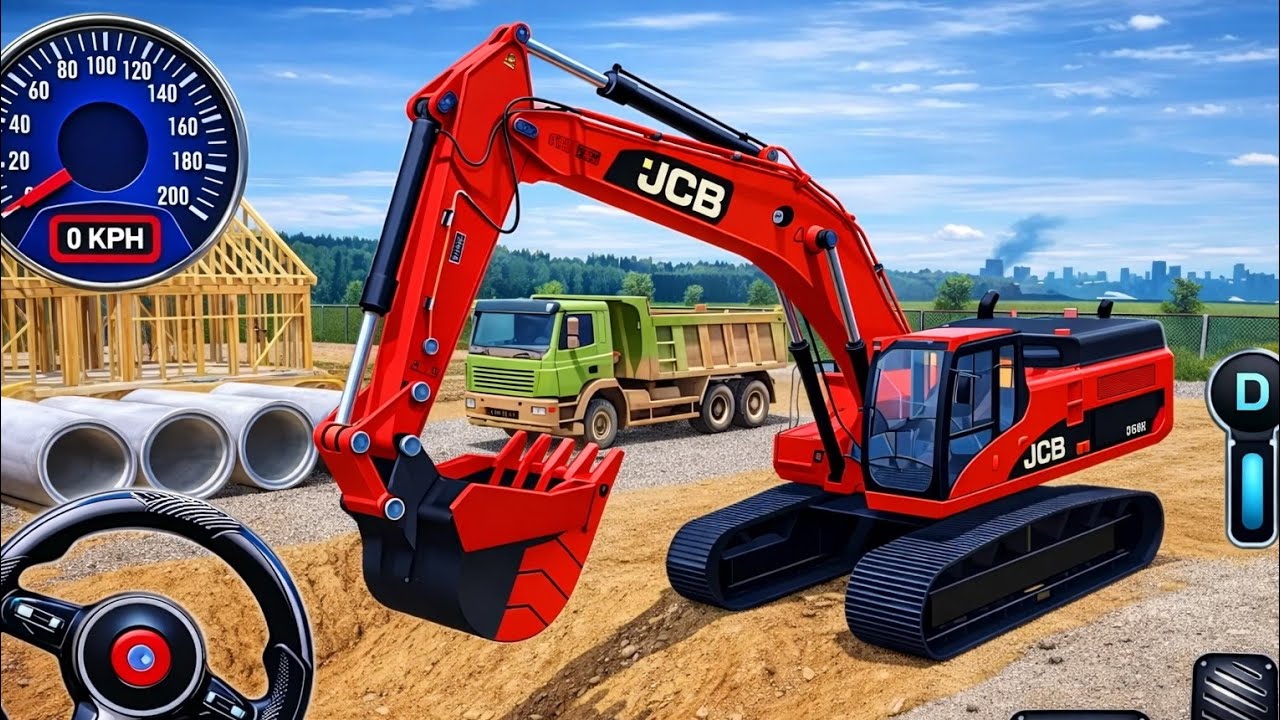 City Road Construction Simulator 3D – New Update Road Builder Mission