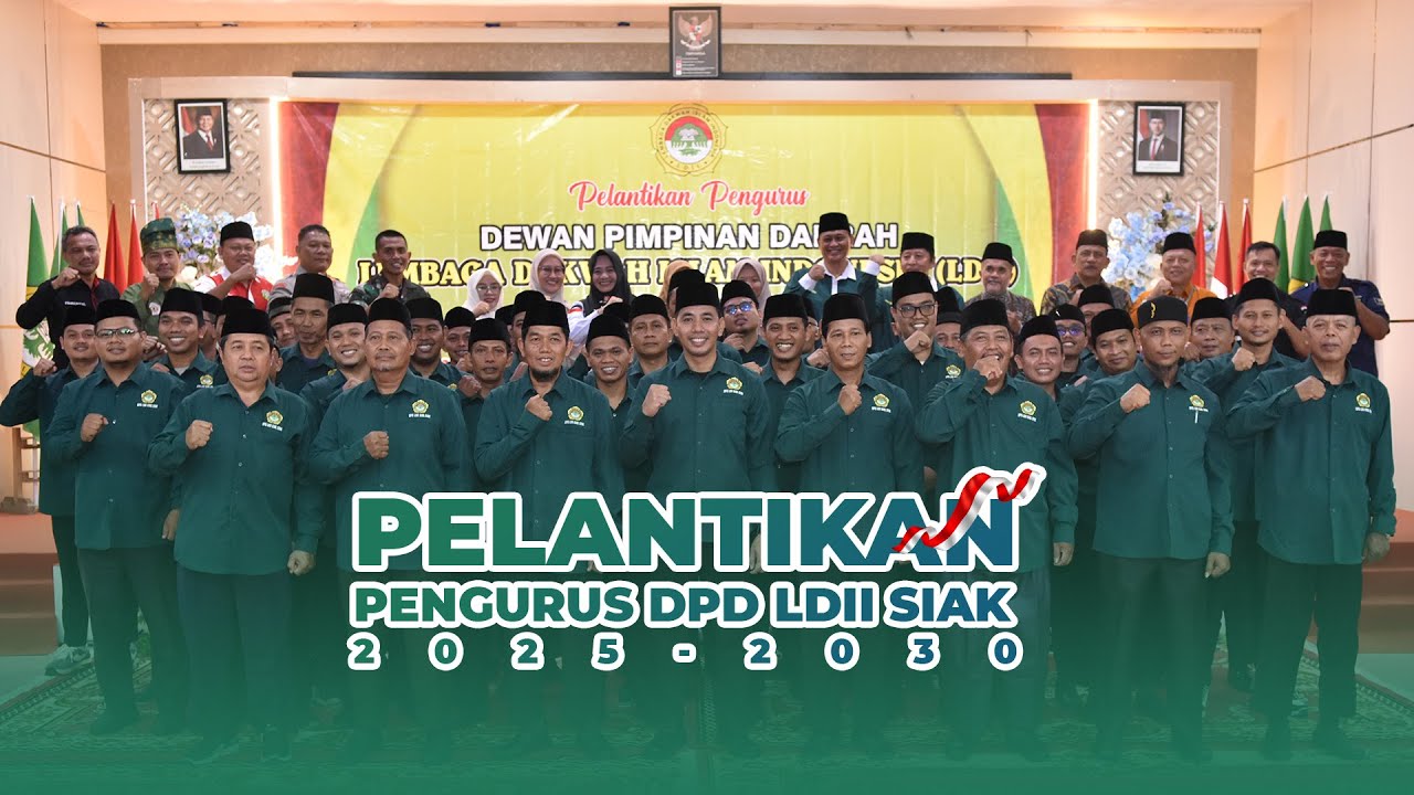 Pelantikan dan Pengukuhan Pengurus DPD LDII Siak