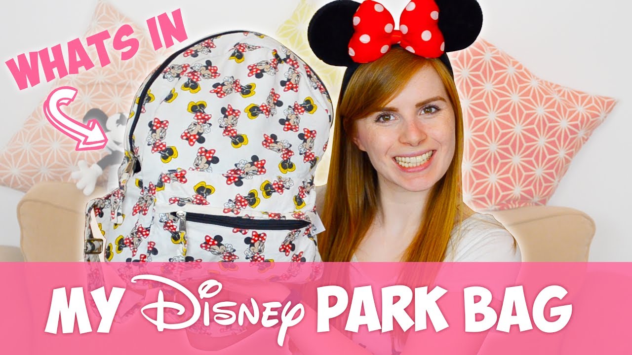 WHAT'S IN MY DISNEY PARK BAG?
