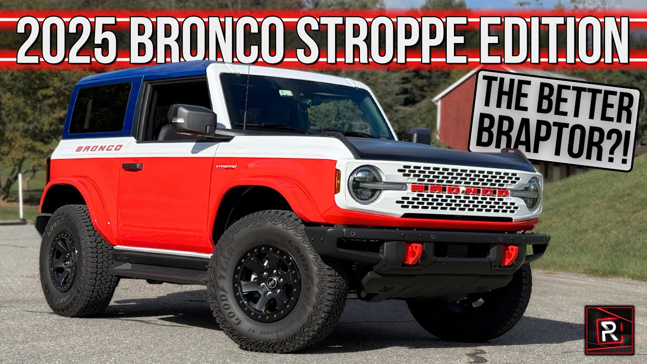 The 2025 Ford Bronco Stroppe Edition Is A Unique Baja Ready SUV With 2-Door Raptor Vibes