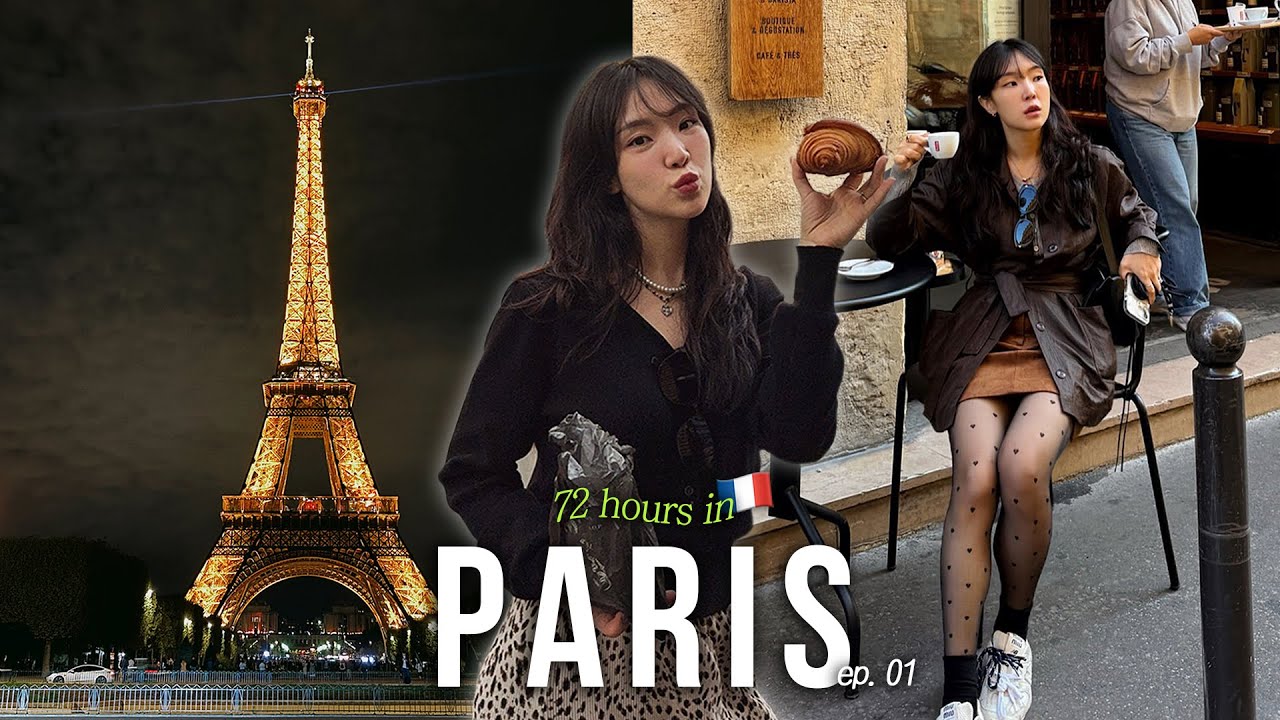 [paris vlog ep.01] 낭만 치사량 초과,, 유럽 여행 1티어 파리 브이로그🇫🇷 에어비앤비 극혐하게 된 사연, 마카롱 맛집, 한정판 쇼핑, 마트 장보기✨