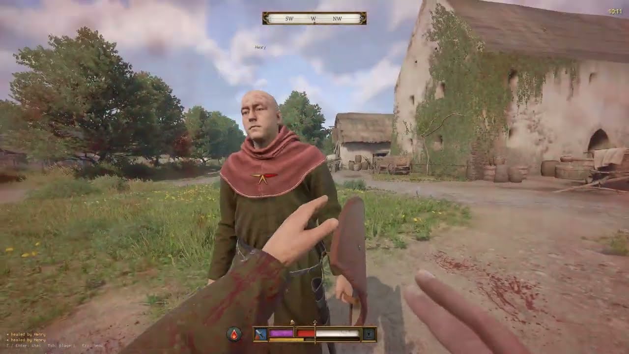 KCD:MP &mdash; Sword fight between two players (server-side damage) | KCD2 multiplayer mod