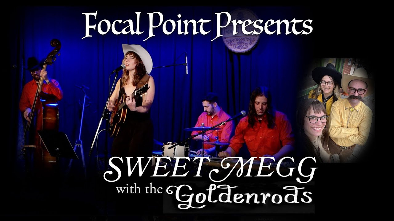 Focal Point Presents   Sweet Megg with the Goldenrods