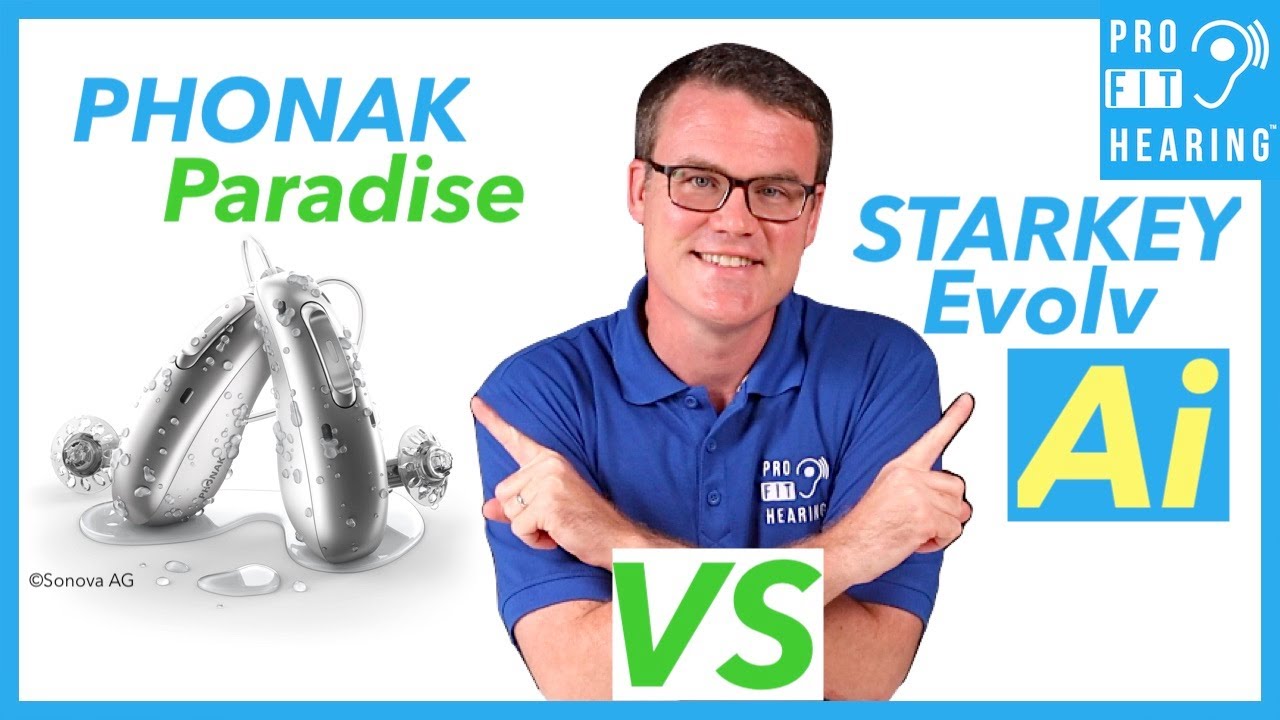 Starkey Evolv AI vs Phonak Paradise - Top Hearing Aid Features
