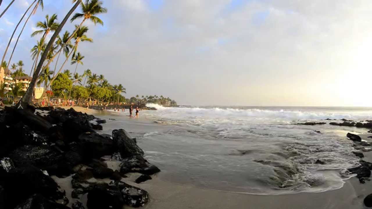5 - 31 - 15 Magic Sands Waves - Kailua Kona, Hawaii - Nikon D800