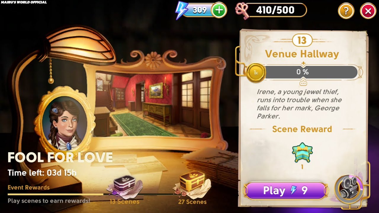 June's Journey Secrets 24R Scene 13 Venue Hallway Word Mode 4K ULTRA HD