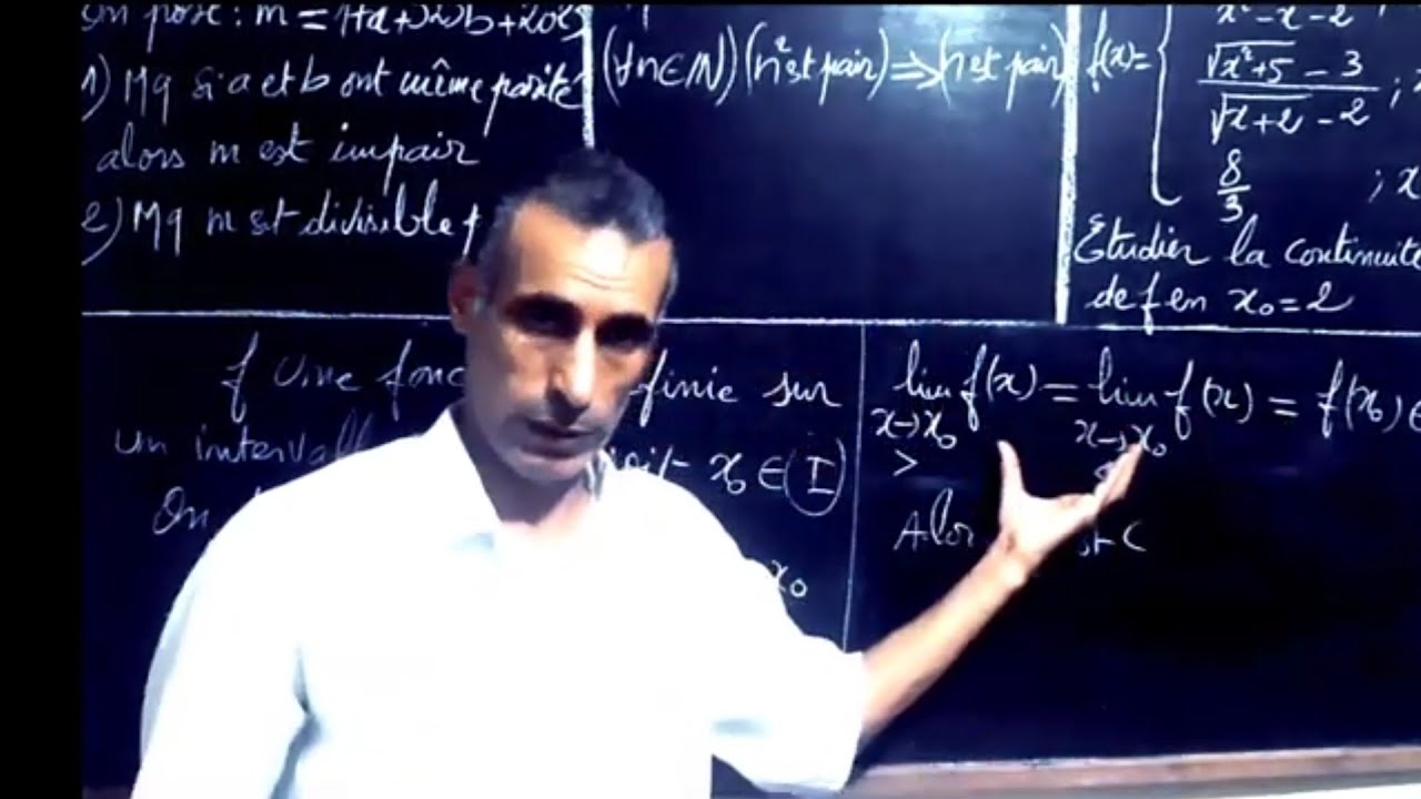 Limites et Continuité / 2BAC 