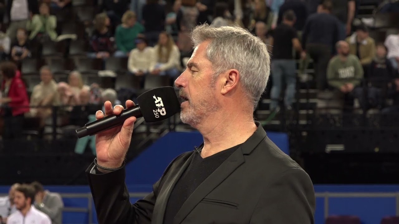MARC MAURY Speaker de l'Open Sud de France