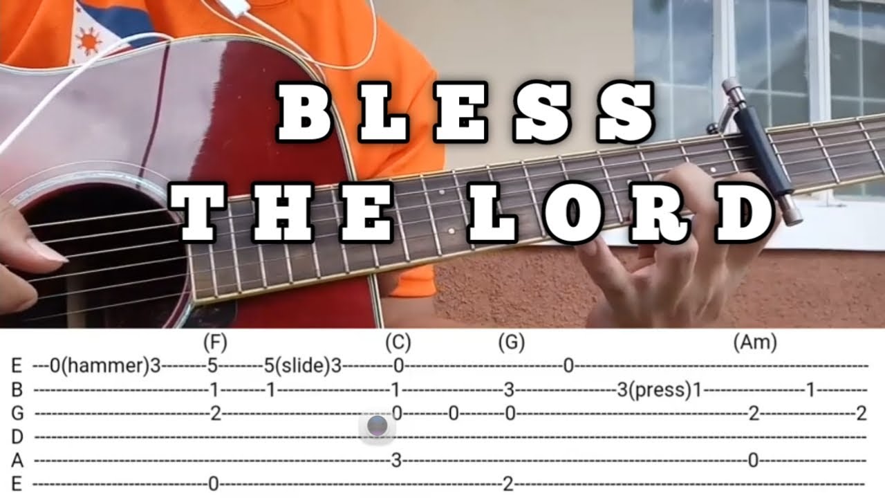 Bless The Lord 10,000 Reasons (Guitar Fingerstyle Cover + Tutorial) - Matt Redman