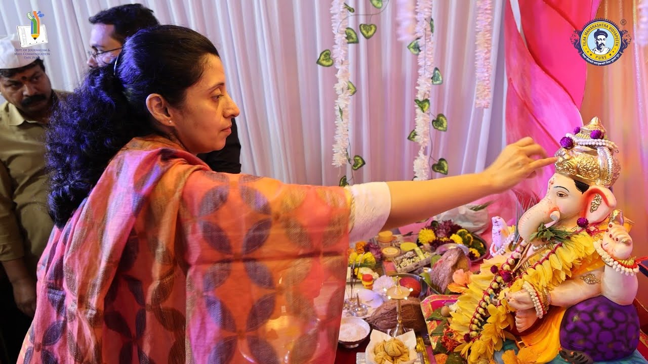Shri Ganpati Arti Mass Comm 2025 | मास कम्युनिकेशन विभाग - श्री गणपती आरती २०२५