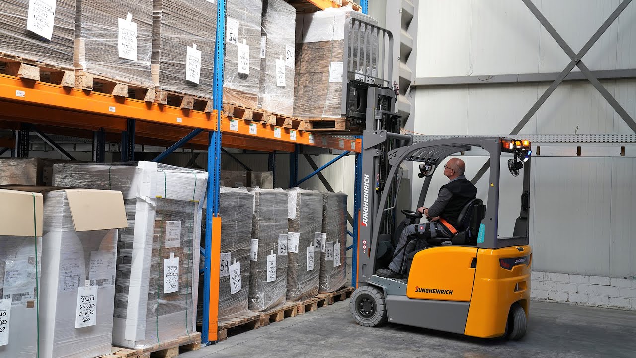 Pure Ingredients kiest voor bewezen kwaliteit met Jungheinrich B-serie heftruck.