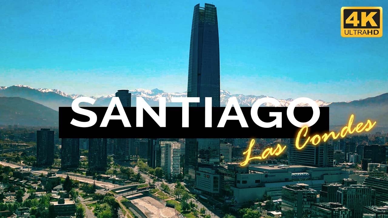 Las Condes, Santiago, Chile (4K)