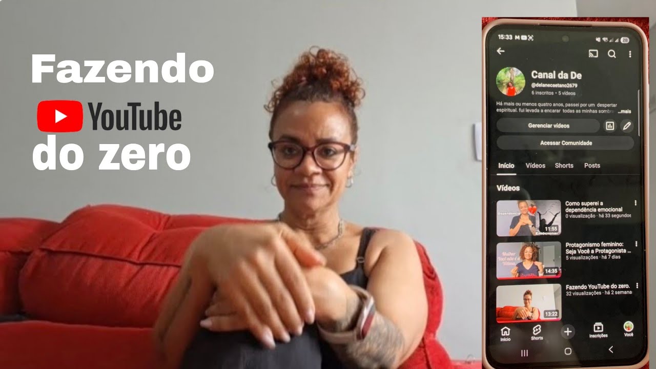 Fazendo YouTube do zero. 