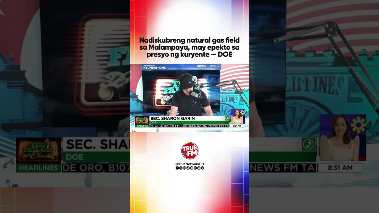 Nadiskubreng natural gas field sa Malampaya, may epekto sa presyo ng kuryente — DOE