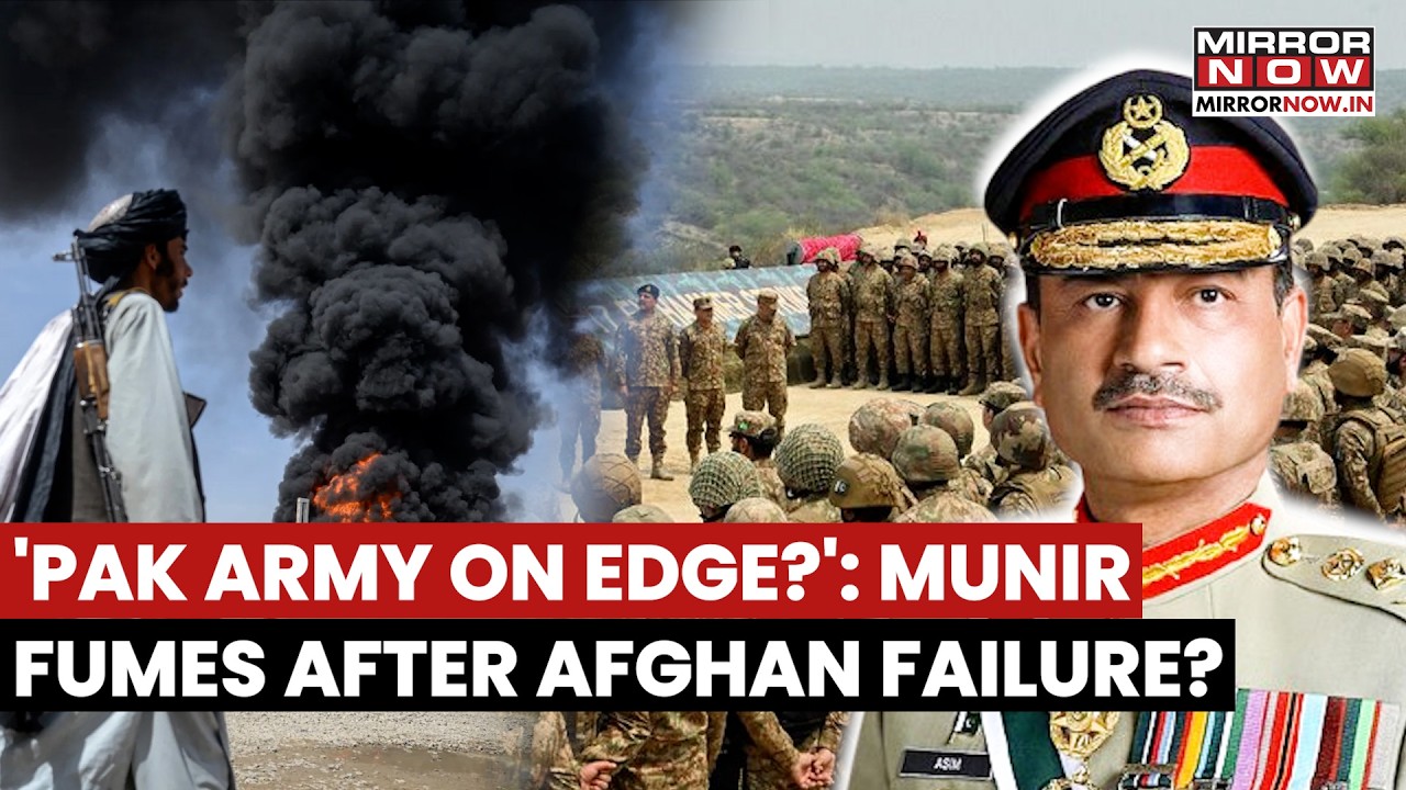 Asim Munir Fumes After Afghan Failure? Pakistan Army Faces Mounting Pressure After Launching Attack