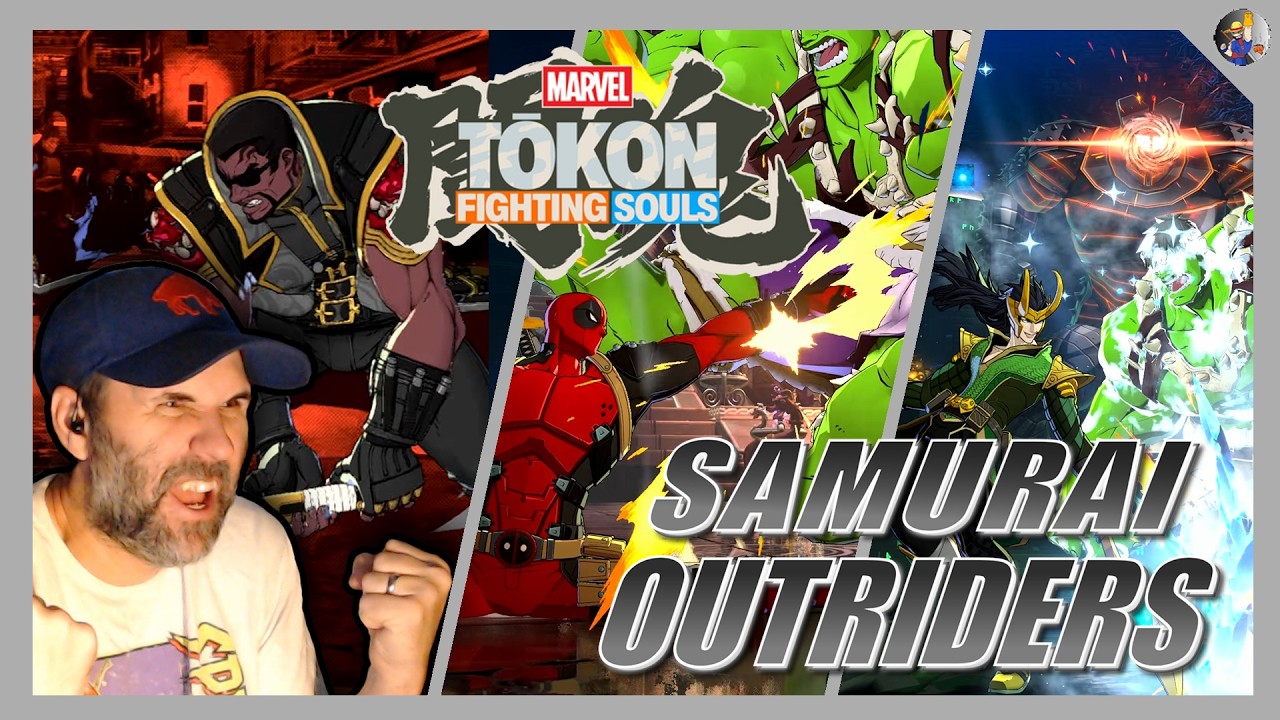 Shut Up and Take My Money! Marvel Tōkon Fighting Souls - Samurai Outriders Trailer Reaction