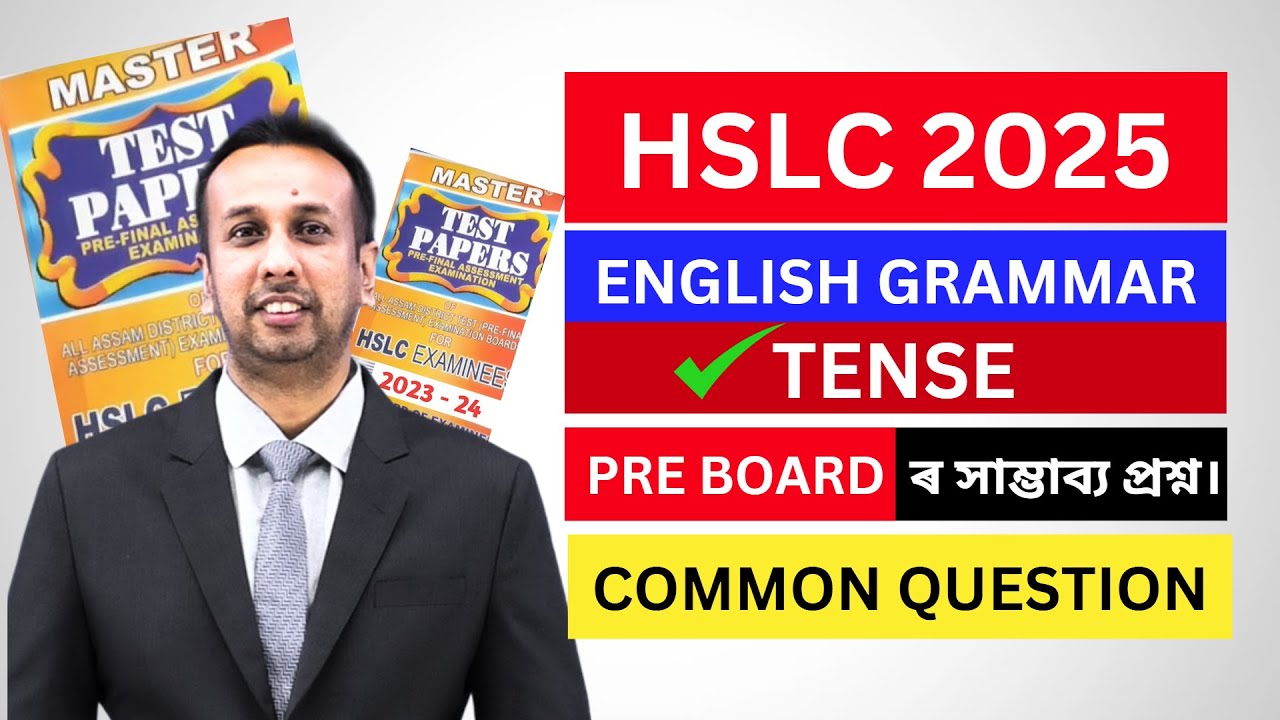 Class 10 Pre Board Common Questions | English Grammar