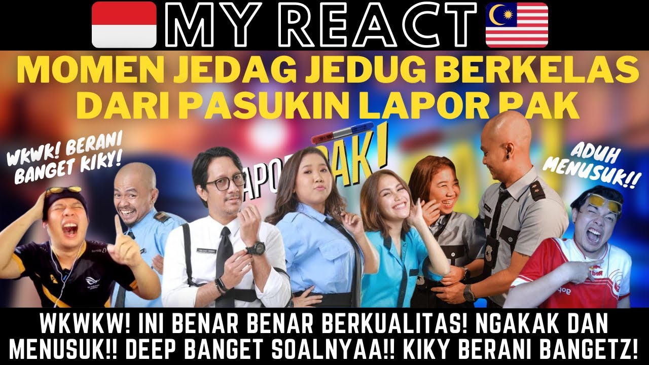 WKWWK! KIKY BERANI BANGET YA! MOMEN KOCAK LAPOR PAK JEDAG JEDUG BERKELAS BIKIN NGAKAK PARAH! WKWKWK