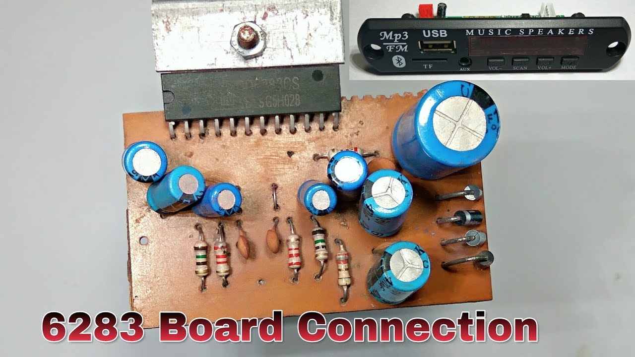 6283 Audio board connection and Test with bluetooth card