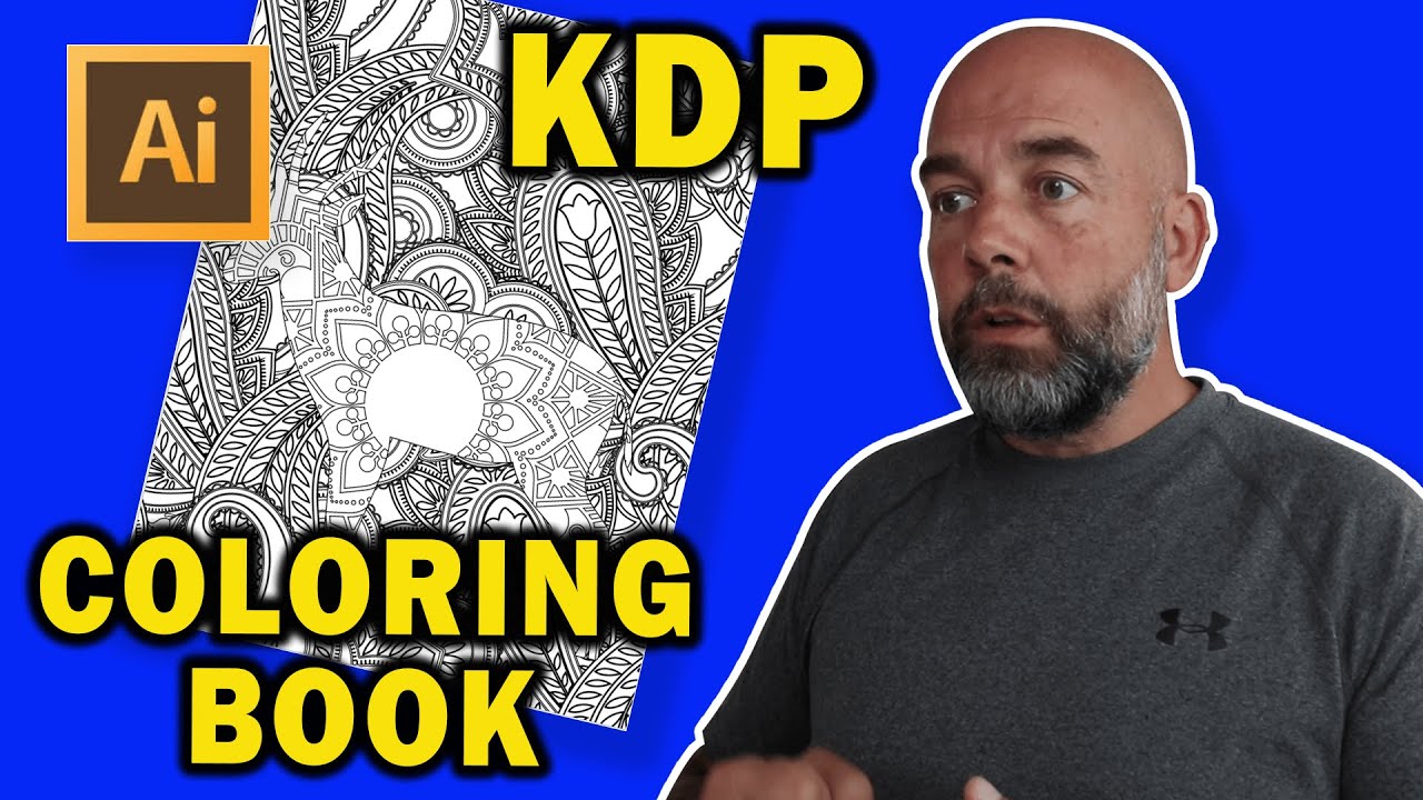 Create a Quick KDP Coloring Book Animal Mandala Pattern in Illustrator