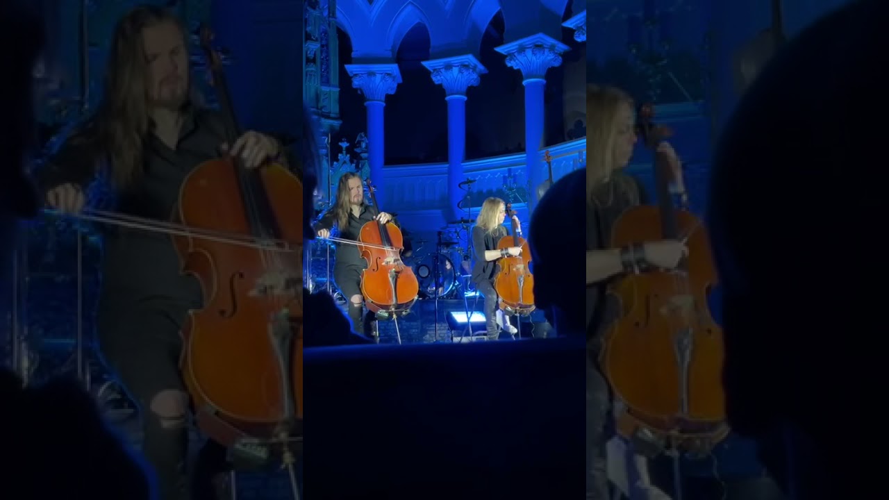 Apocalyptica Johanneksen kirkossa 26.11.2021