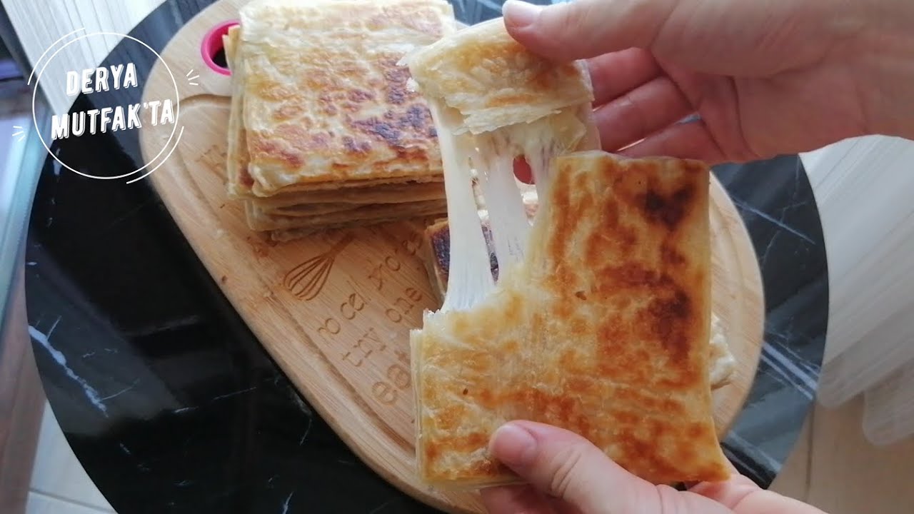 Tavada Kaşarlı Milföy Tarifi (Pratik Kahvaltılık)