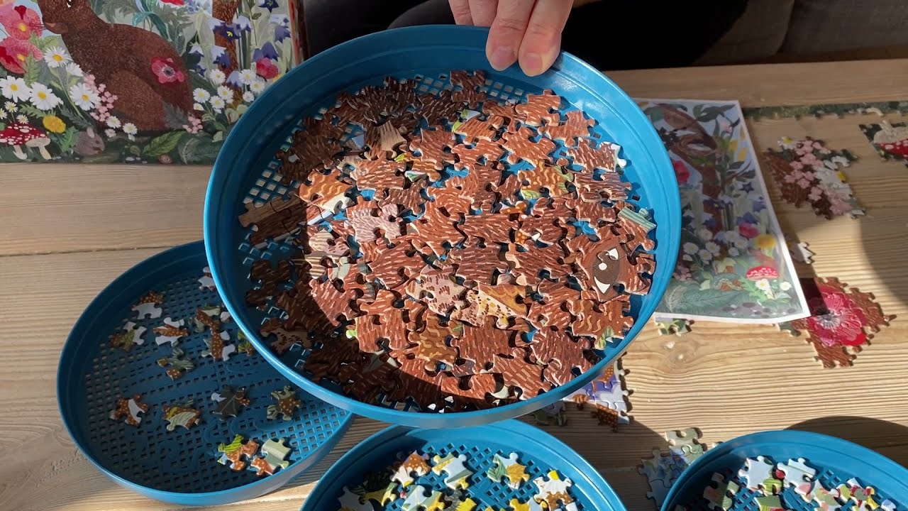 Vil du se, hvor langt jeg er kommet med mit puslespil med 1000 brikker?