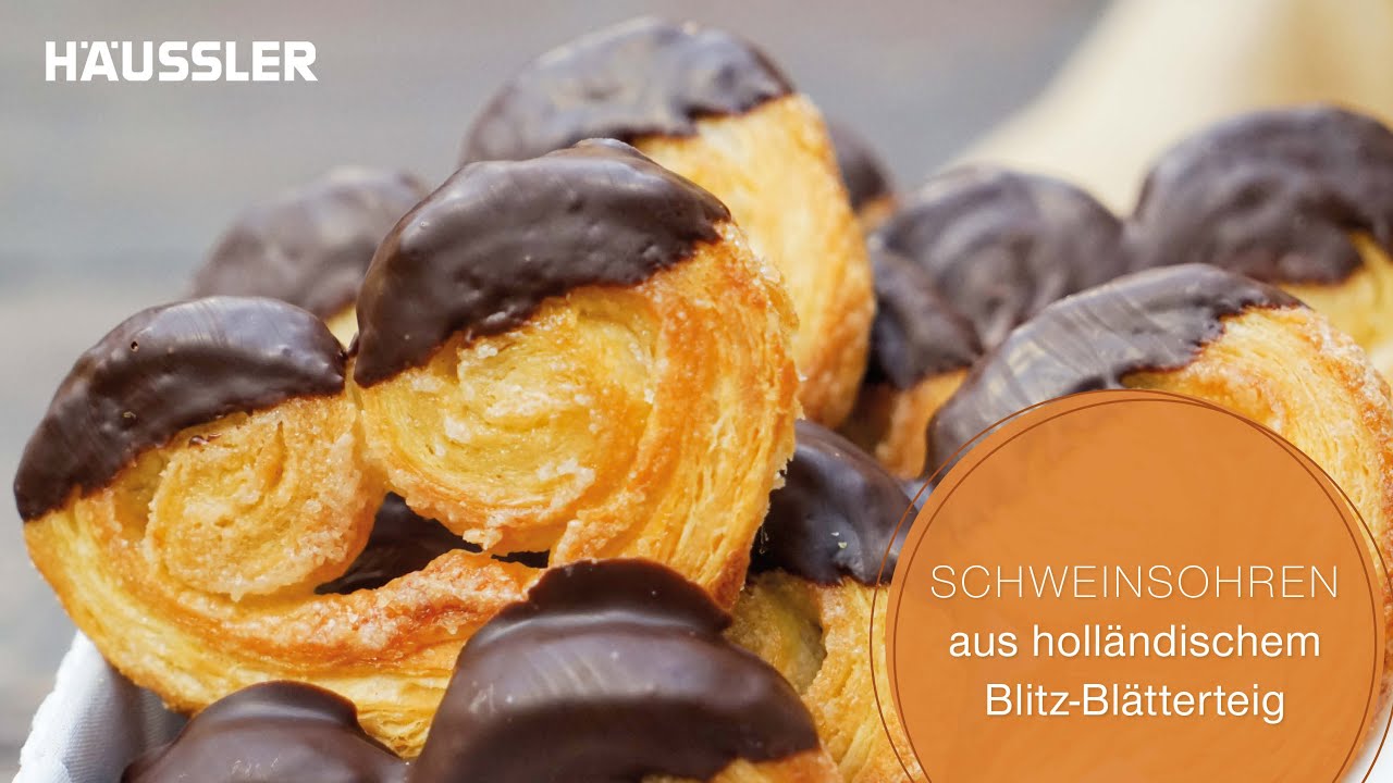 Schweinsohren aus Blitz-Blätterteig – Süße Verführung zum Knuspern 🥰