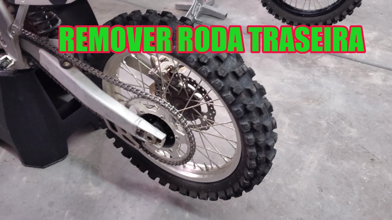 Remover Roda Traseira Da Moto - Passo a Passo - Motocross