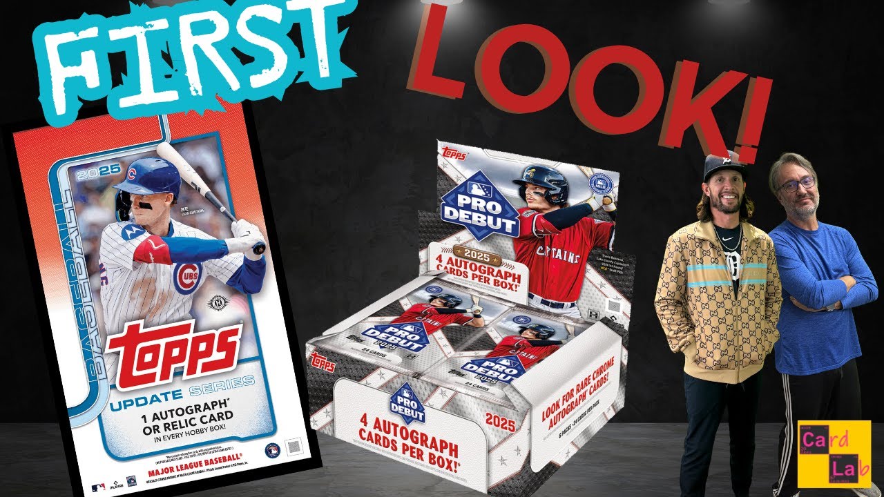 🔥 ПЕРВЫЙ ВЗГЛЯД! Обновление Topps 2025 и подарочные наборы Pro Debut — Rookie Fire и сюрпризы от ...