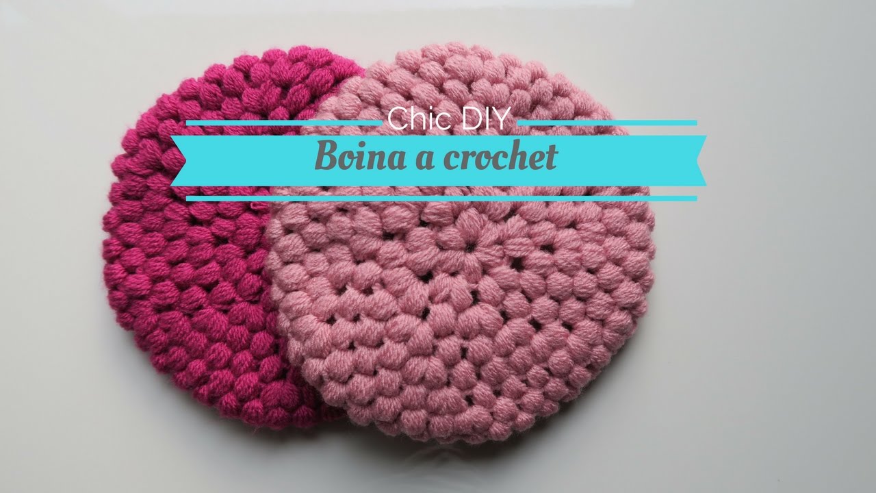 BOINA CROCHET | PUNTO PIÑA | CHIC DIY