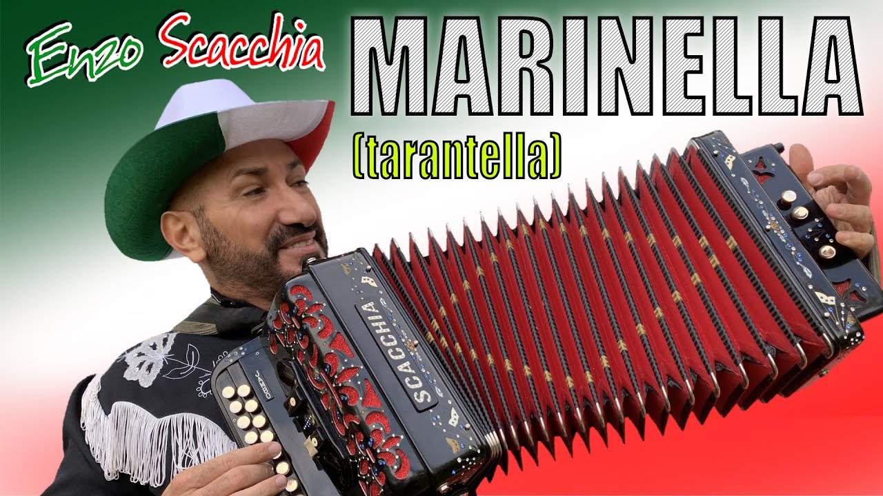 MARINELLA (tarantella) di ENZO SCACCHIA CAMPIONE DEL MONDO DI ORGANETTO folk music. tarantella dance