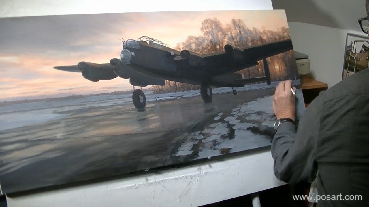 Time to Go - Lancaster painting - Part One
