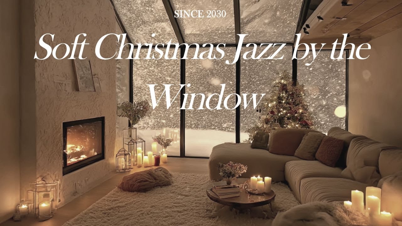 🎼 눈이 내려앉는 밤, 조용히 번지는 크리스마스 | A Quiet Christmas Jazz by the Window ❄️