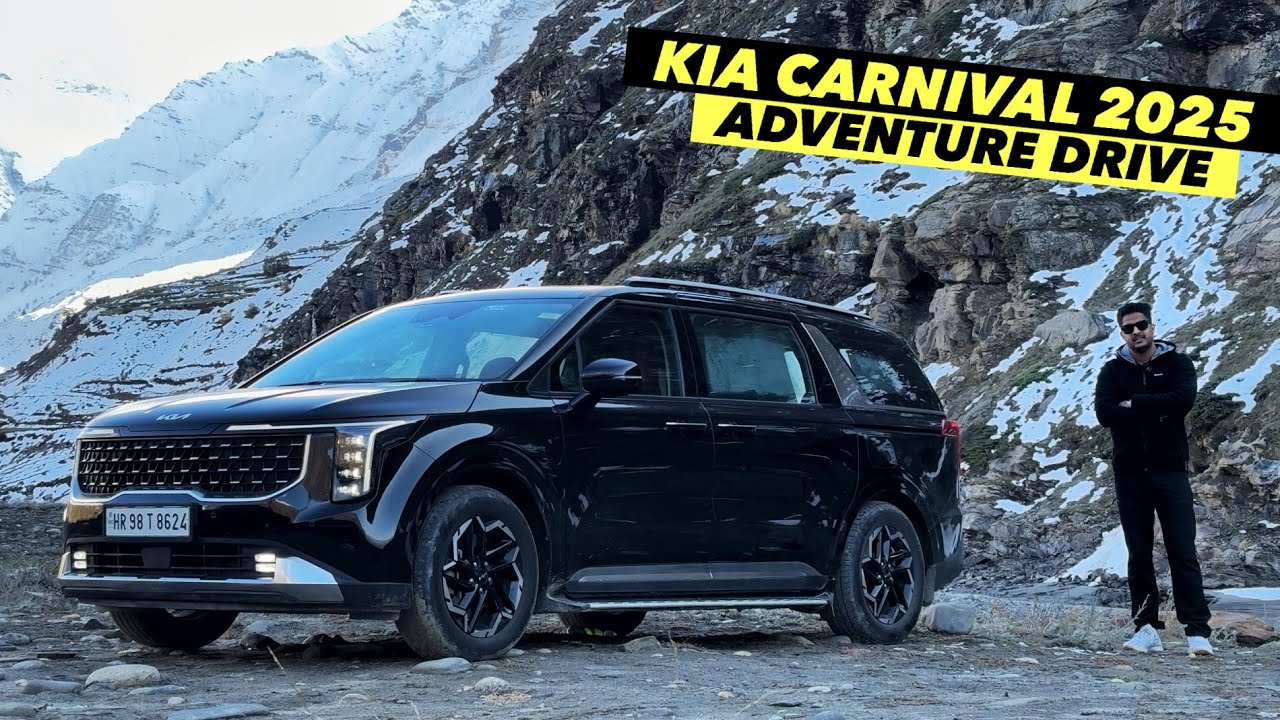 Длительная поездка на Kia Carnival (1500 км) | Езда по бездорожью, холмам и ночная поездка | Семе...