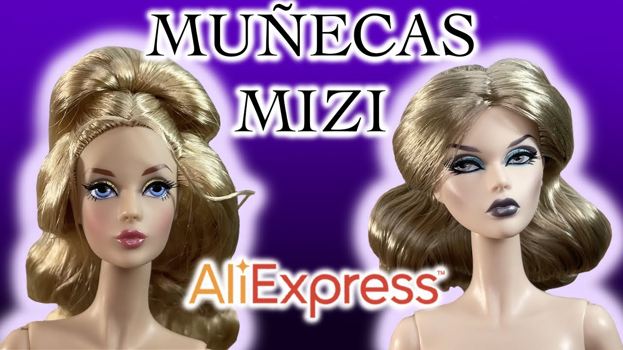 ¡Compré estas muñecas de colección por muy poco! 🤑| ¡Haul y revisión de muñecas Mizi de AliExpress!