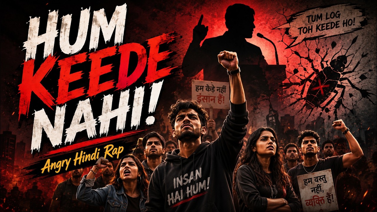 Hum Keede Nahi! | Angry Hindi Rap Song | Youth Protest Anthem