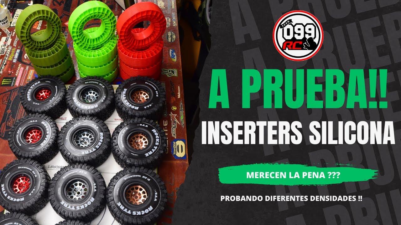 Inserters crawler 1.9 de Silicona a Prueba! 🛞 ¿Densidad Blanda, Media o Dura?