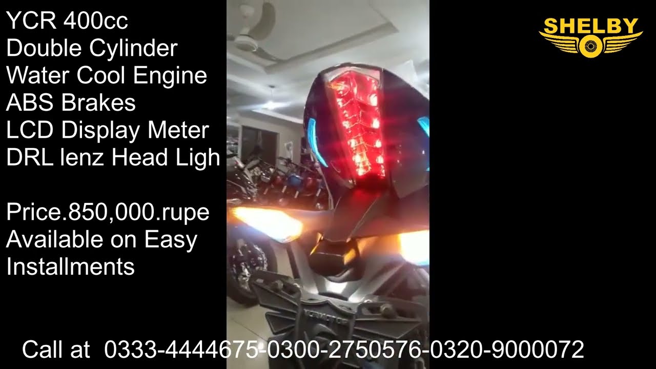 2022 Top 10 Heavy Bikes On Easy Installments At Shelby Motosports. Lahore/Islamabad/Rawalpindi.