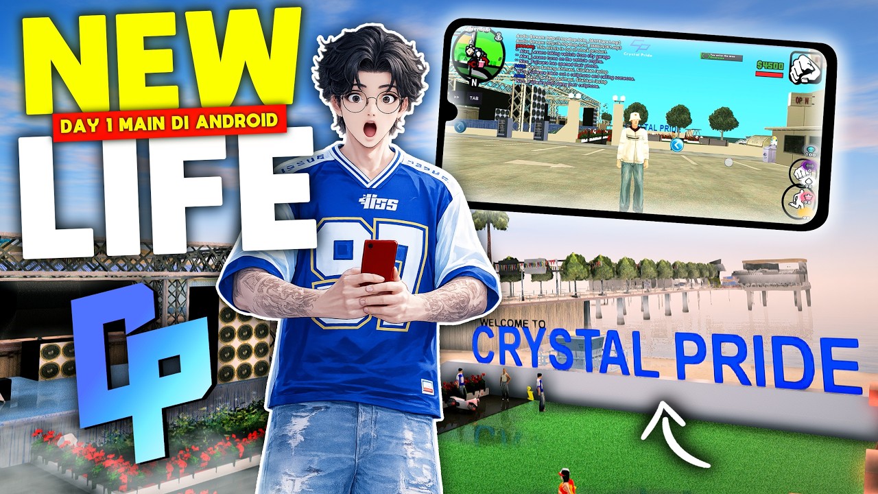Первый день игры в GTA SAMP на Android + обучающее видео по игре!! - Ролевая игра в GTA SAMP