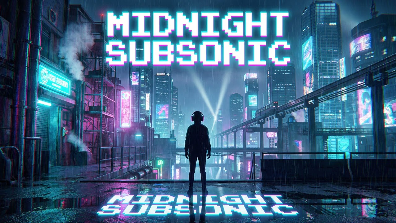 MIDNIGHT SUBSONIC ⚡ Retro Cyberpunk Music | Futuristic  Mix (CC0)