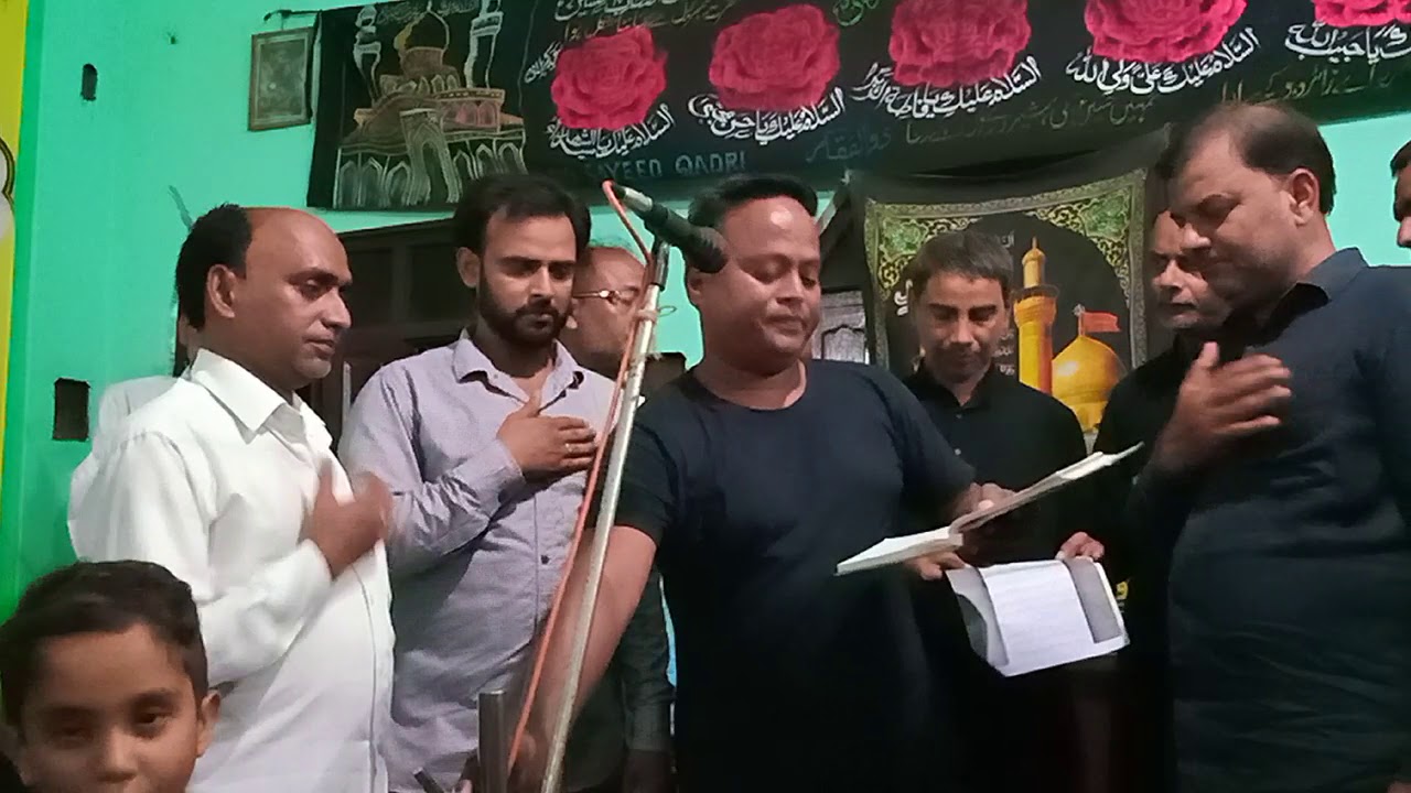 Anjuman Imamia jalalpur new noha 2019 [mujhko bhi bula lo baba ]
