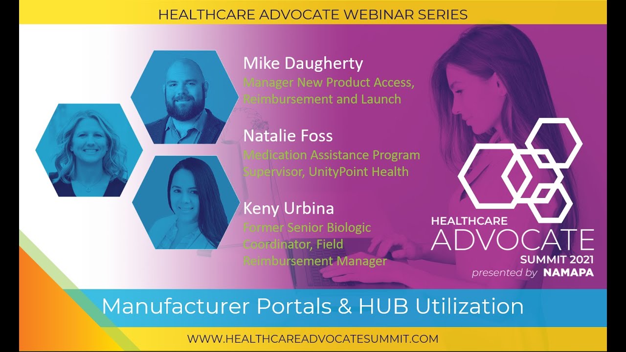 Webinar - Manufacturer Portals & HUB Utilization