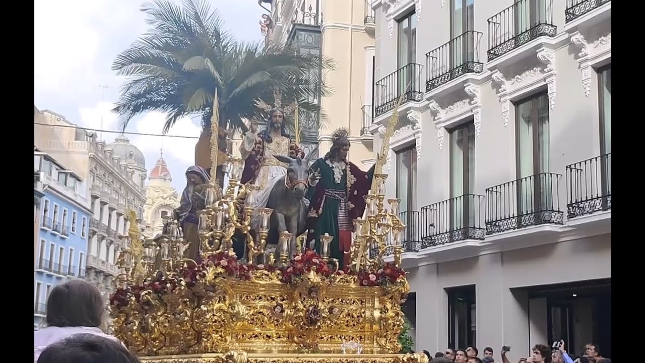 Borriquilla y Paz en Reyes Cat&oacute;licos - Semana Santa Granada 2025