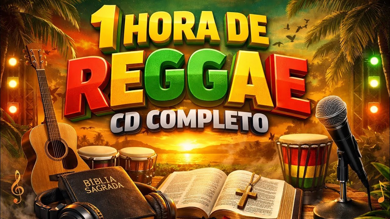 1 hora de reggae ao vivo Reggae 2026 CD completo